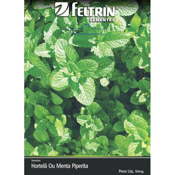 SEMENTE HORTELA OU MENTA PIPERITA 50MG