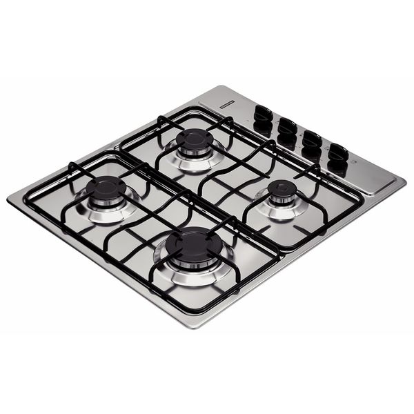 COOKTOP EM AÇO INOX COM 4 QUEIMADORES 5GX 60