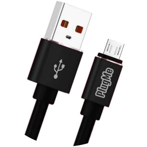 CABO USB TIPO MICRO USB 1M COURO PRETO