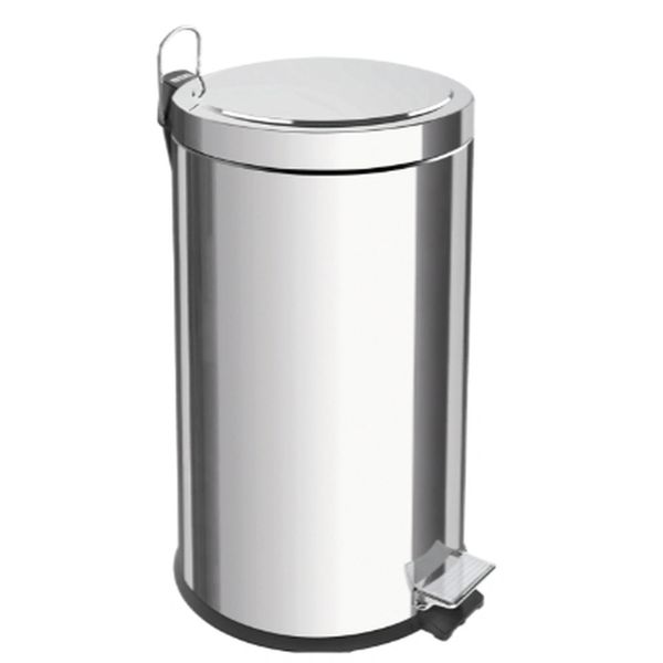 LIXEIRA INOX C/PEDAL 20 LITROS