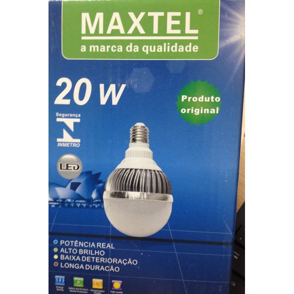 LÂMPADA LED BULBO MAXTEL 20W