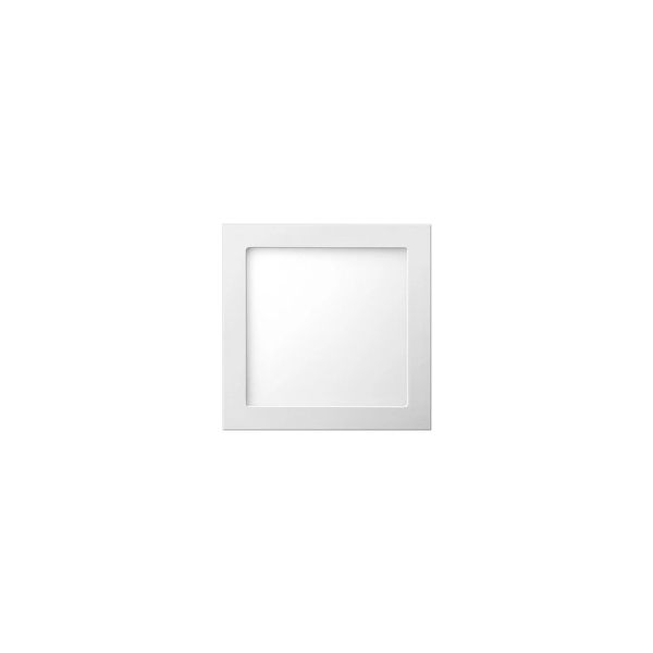 LUMINARIA LED QUADRADA MINI HALL 12W BIV LUZ BRANCA 6500K