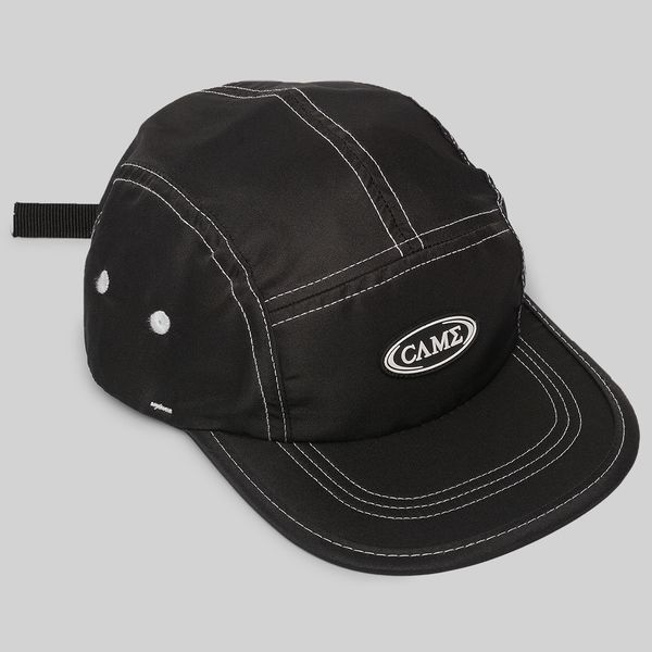  Boné Came Five Panel Black Contrast 
