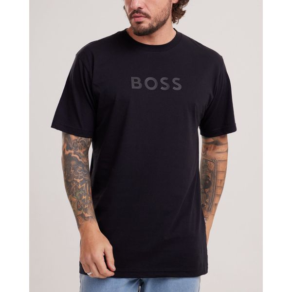 Camiseta Algodão Egípcio HB - Preto Emborrachado