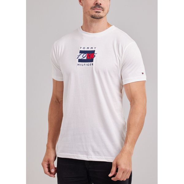 Camiseta Algodão Egípcio TH - Branco