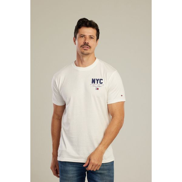Camiseta Algodão Egípcio TH - Branco