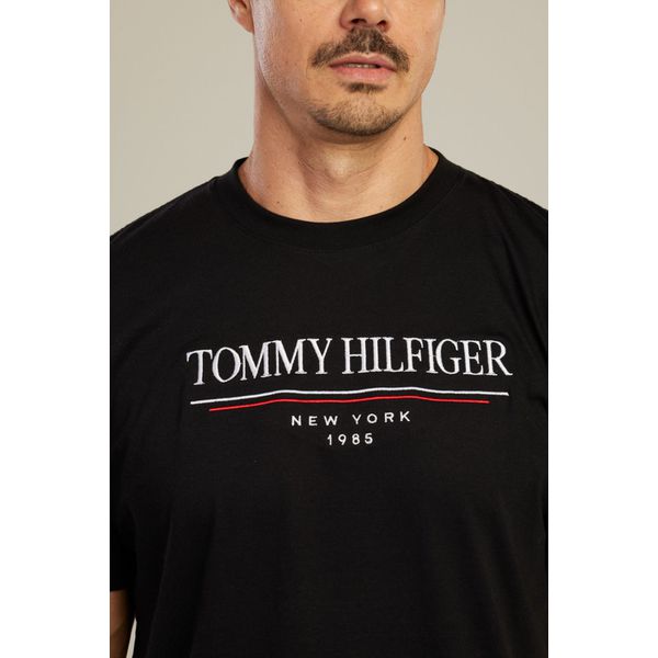 Camiseta Algodão Egípcio TH - Preto