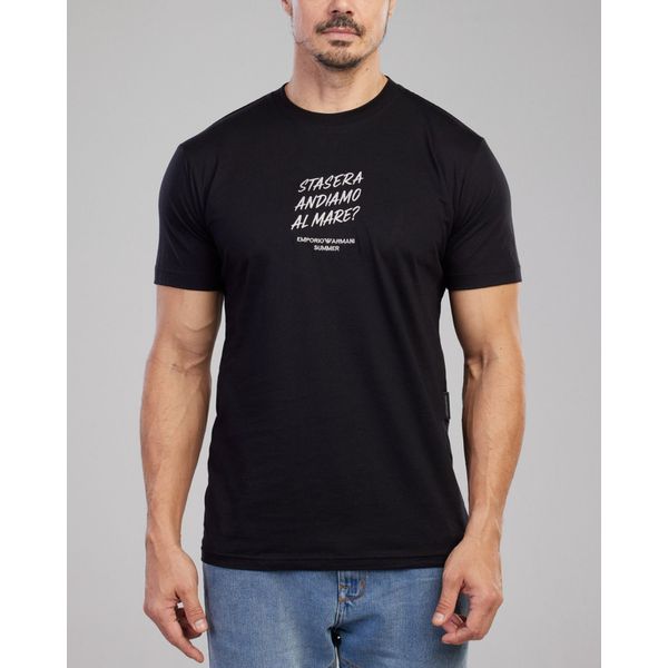 Camiseta Algodão Egípcio ARM - Preto