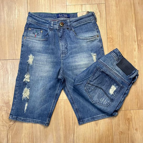 Bermuda Jeans Arm - Azul 