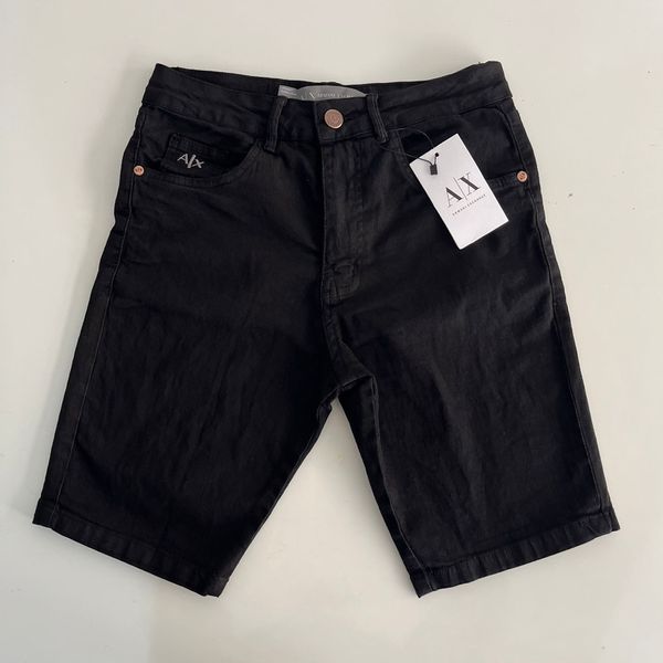 Bermuda Jeans Arm COLORS - Preto