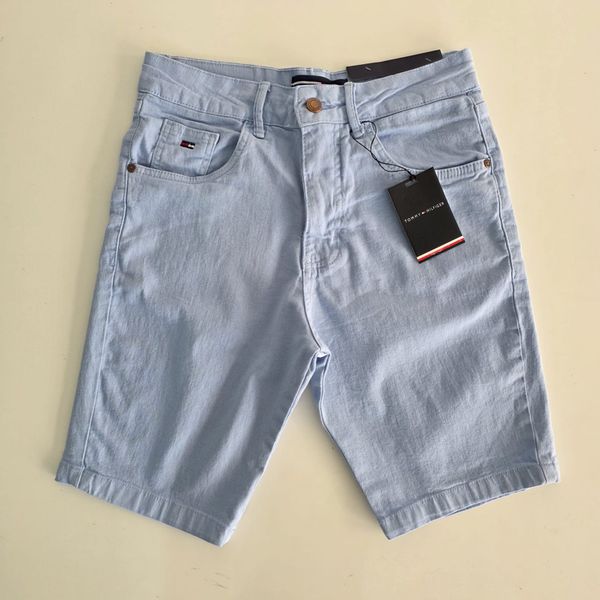 Bermuda Jeans TH COLORS - Azul bebe