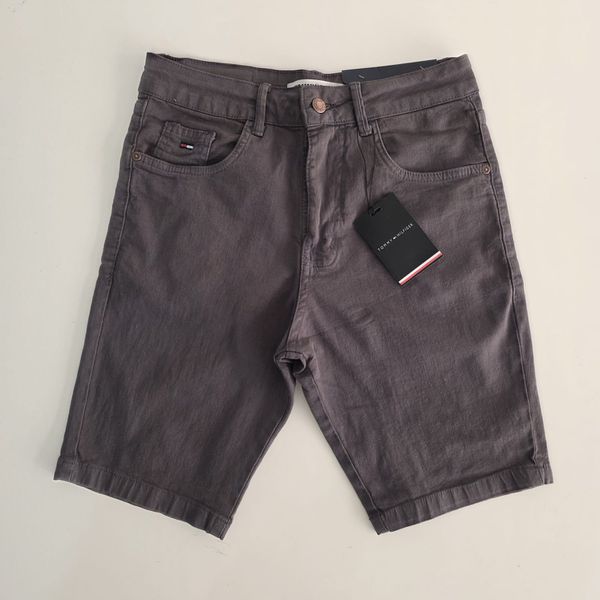 Bermuda Jeans TH COLORS - Cinza Escuro