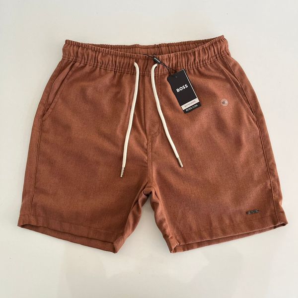 Mauricinho Linho HB - Terra escuro