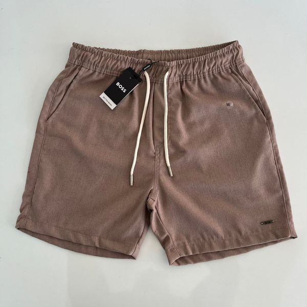 Mauricinho Linho HB - Marrom escuro 