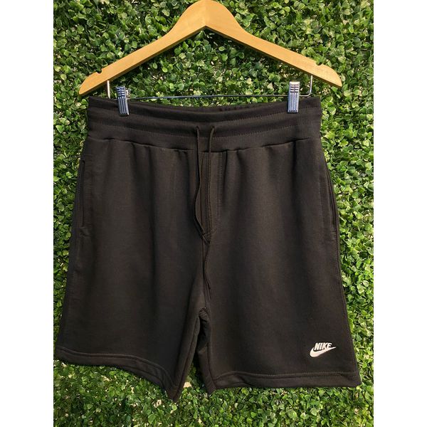 Bermuda Moletom NK - Preto