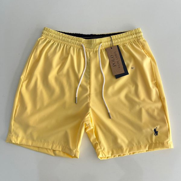 Bermuda Tactel Poliamida RL Elastano - Amarelo