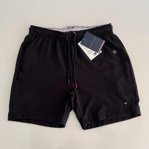 Bermuda Tactel Poliamida XE Elastano - Preto