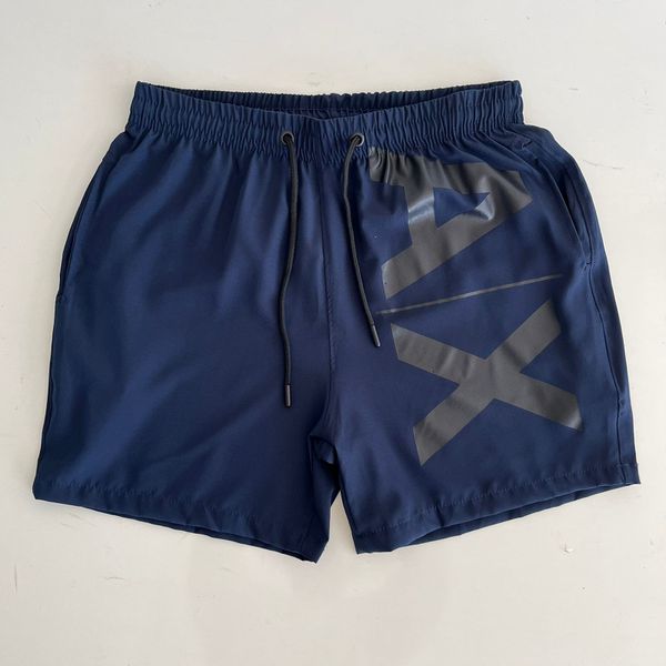 Mauricinho de praia Arm Elastano - Azul Marinho