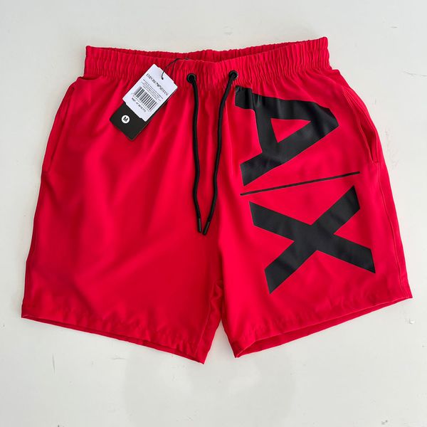 Mauricinho de praia Arm Elastano - Vermelho
