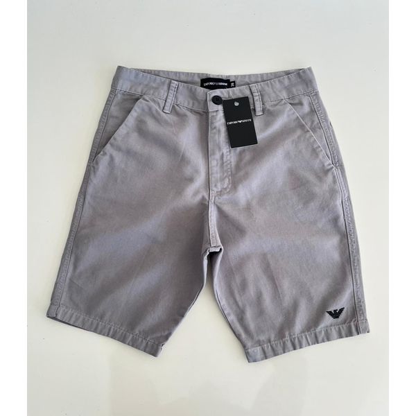 Bermuda Sarja Arm - Cinza