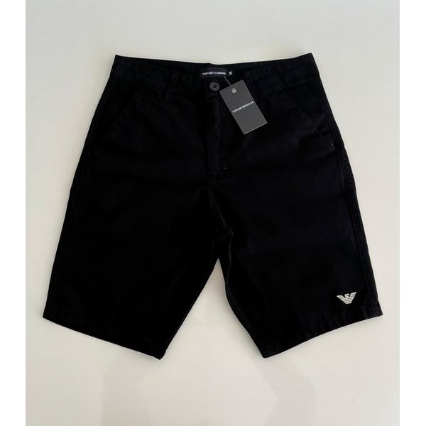 Bermuda Sarja Arm - Preto