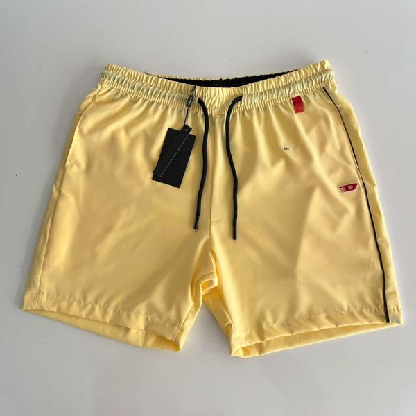 Bermuda Tactel Poliamida DSL Elastano - Amarelo