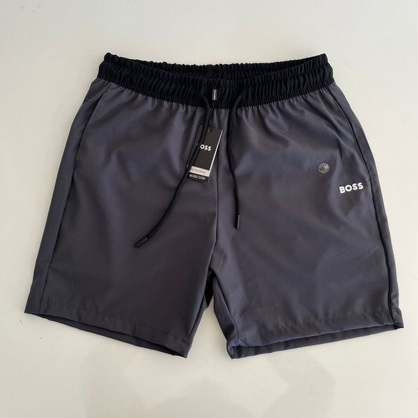 Bermuda Tactel Poliamida HB Elastano - Cinza Escuro