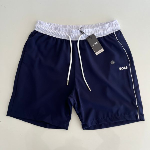 Bermuda Tactel Poliamida HB Elastano - Azul Marinho