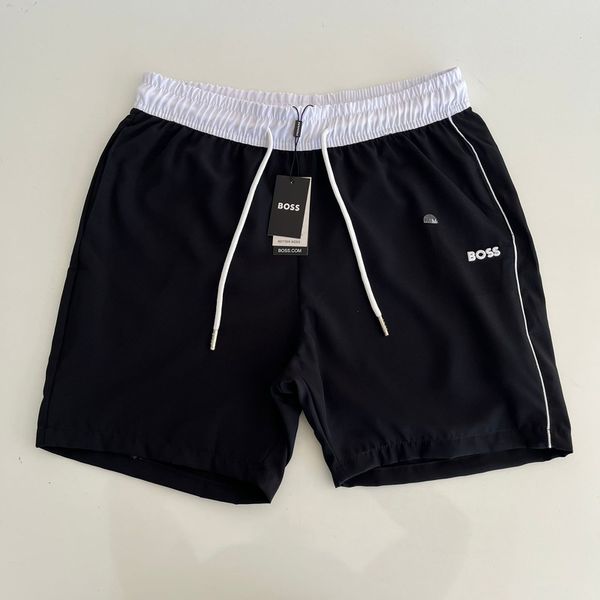 Bermuda Tactel Poliamida HB Elastano - Preto