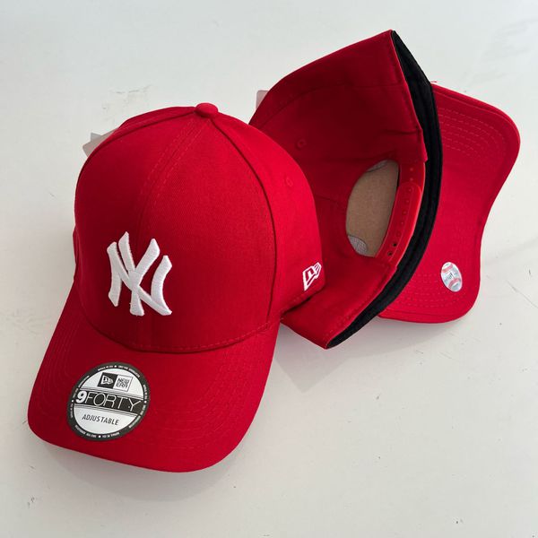 Boné NY Snapback - Vermelho