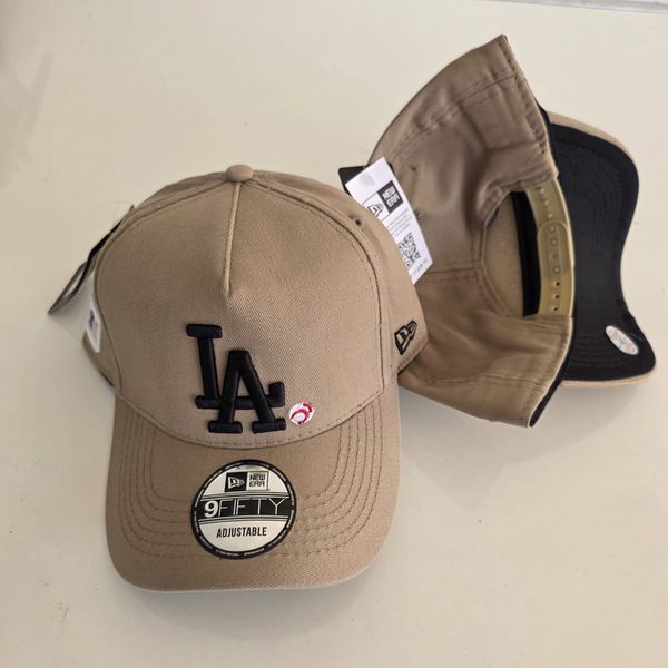 Boné NY SNAPBACK - Bege escuro