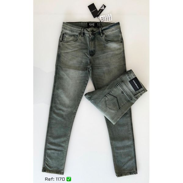 Calça Jeans ARM Skinny - Esverdeado