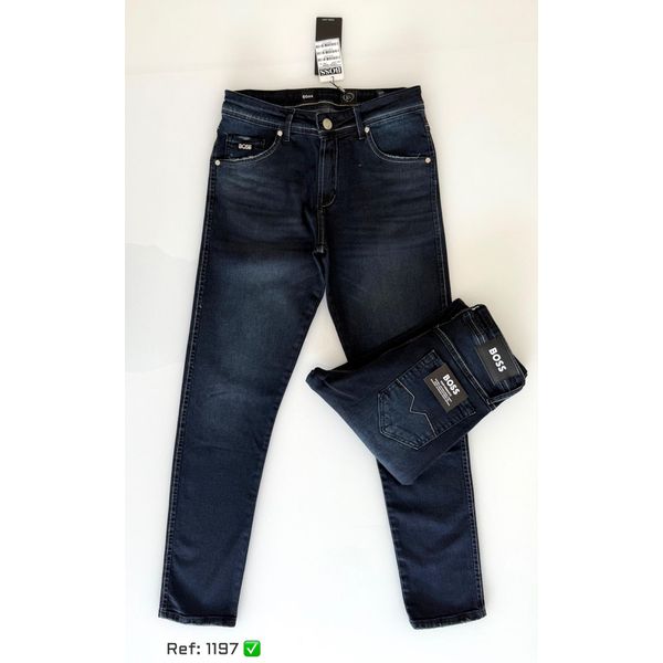 Calça Jeans HB Skinny - Azul Escuro 