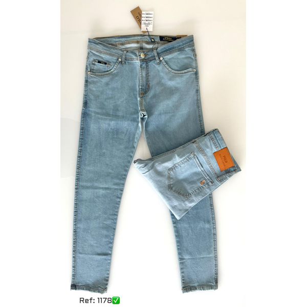 Calça Jeans RL SLIN - Azul Claro 