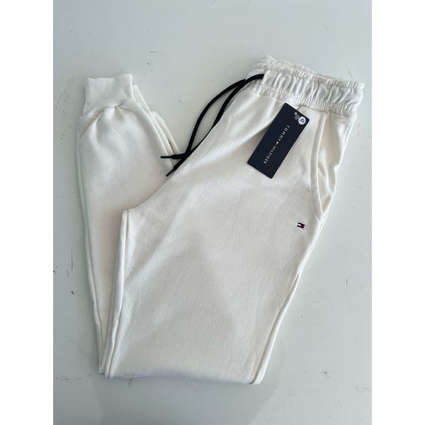 Calça Moletom TH - Off White