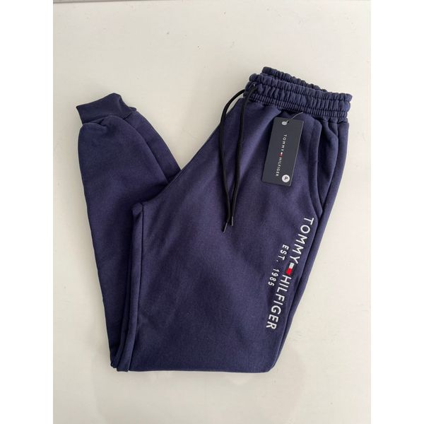 Calça Moletom TH - Azul Marinho
