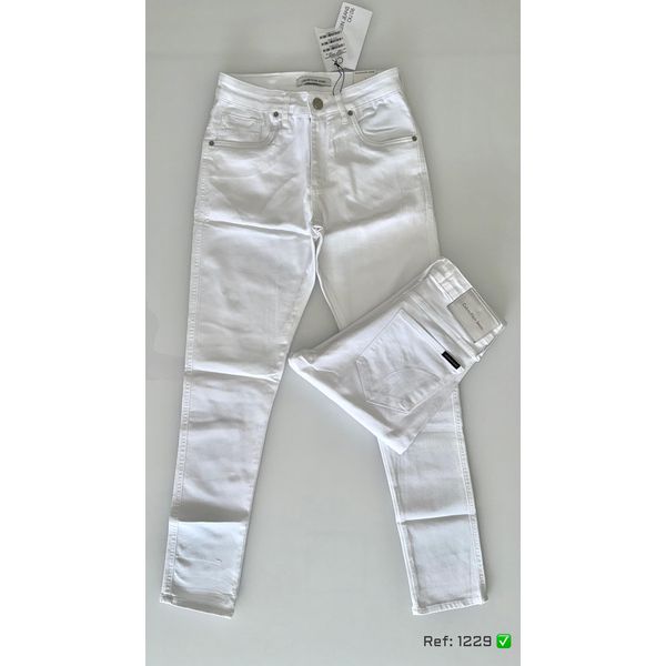 Calça Jeans HB Skinny - Branco