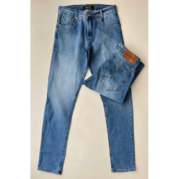 Calça Jeans ARM Skinny - Azul Claro Lisa