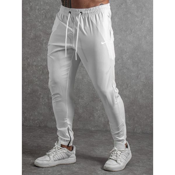 Calça Jogger Tactel Elastano NK - Branco