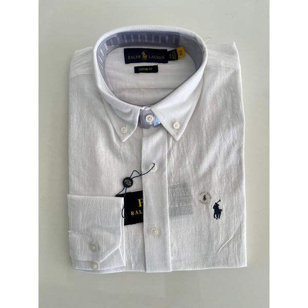 Camisa Social Linho RL - Branco