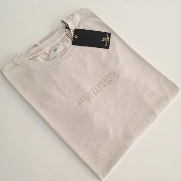 Camiseta Nacional Diferenciada ACT - Creme