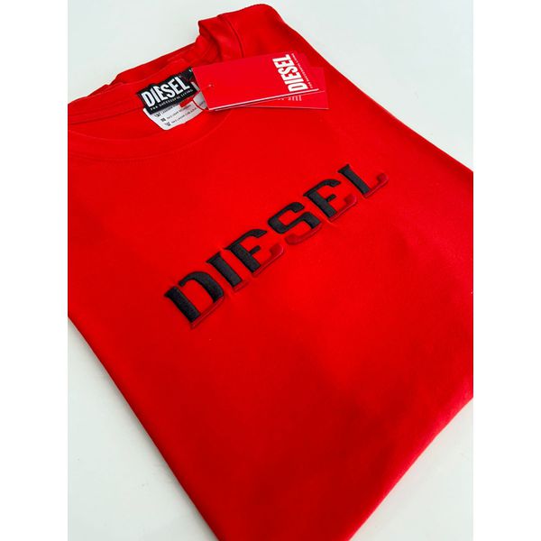 Camiseta Cotton Egípcio DSL Estampada - Vermelho