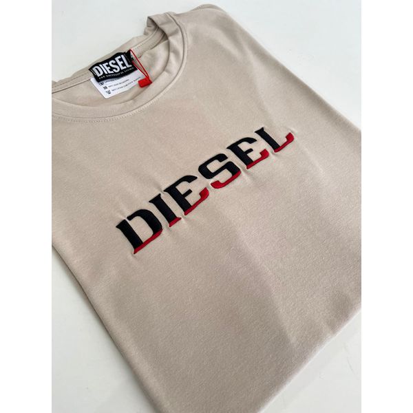 Camiseta Cotton Egípcio DSL Estampada - Bege