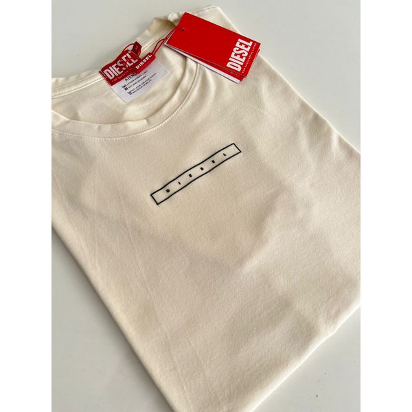 Camiseta Cotton Egípcio DSL Estampada - Off White