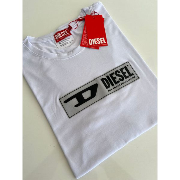 Camiseta Cotton Egípcio DSL Estampada - Branco
