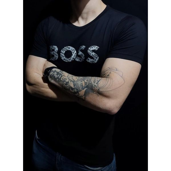 Camiseta Importada HB Estampada - Preto