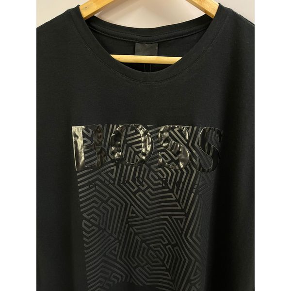 Camiseta Luxo HB Estampada - Preto