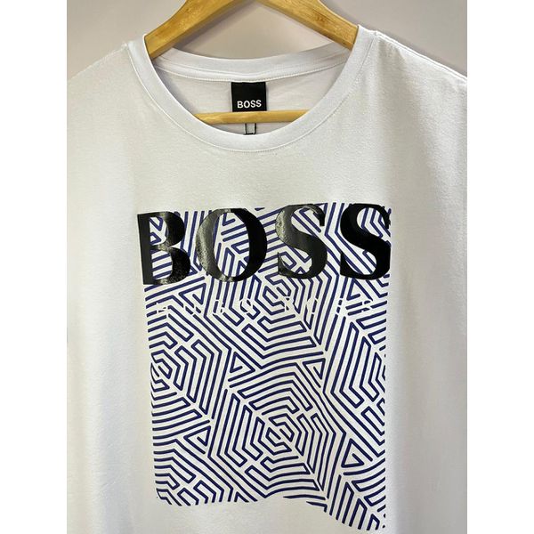 Camiseta Luxo HB Estampada - Branco