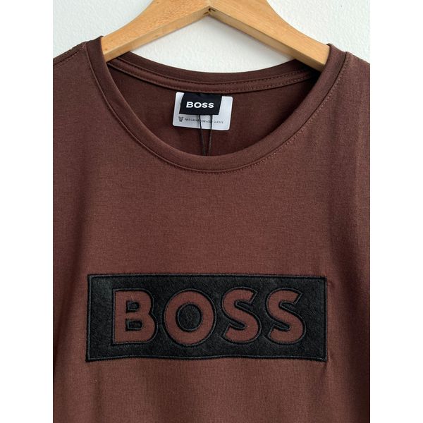 Camiseta Cotton Egípcio HB Estampada - Marrom