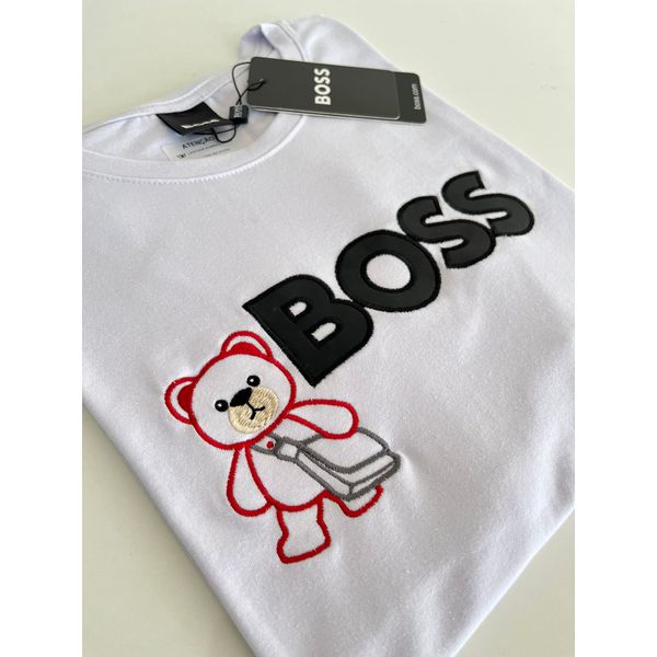 Camiseta Cotton Egípcio HB Estampada - Branco
